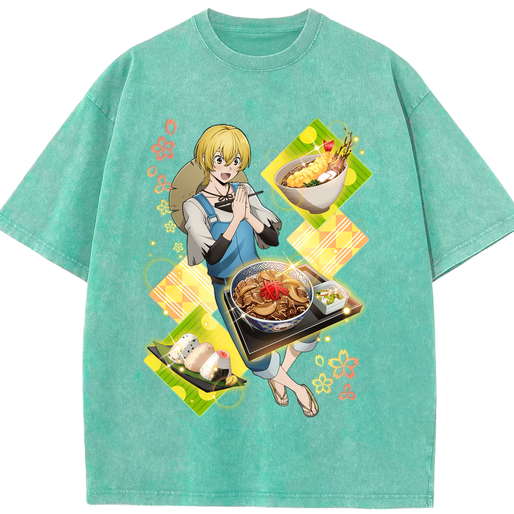（画像用） 文豪ストレイドッグス Bungo Stray Dogs 綿100% ヴィンテージ風 半袖Tシャツ（フロントプリント）